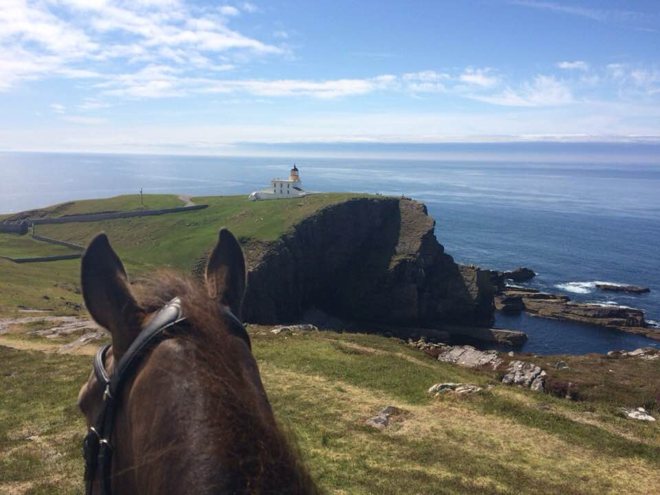 Horse ears and lighthouse view